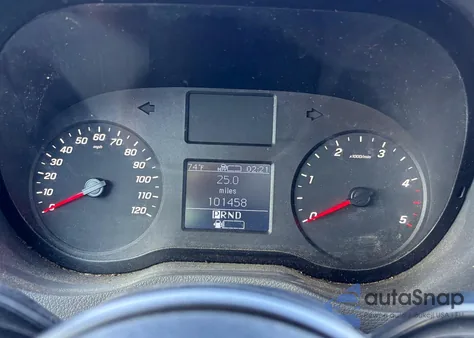 2019 Mercedes-Benz Sprinter 2500 z USA, uszkodzony, nr VIN WD4PF1CD8KP143442